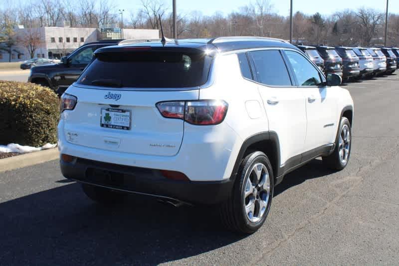 used 2021 Jeep Compass car, priced at $21,988