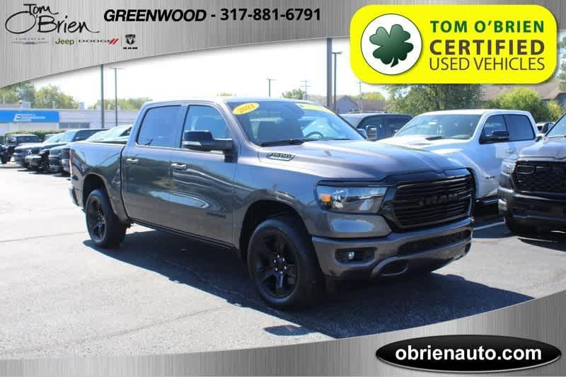 used 2021 Ram 1500 car, priced at $33,798