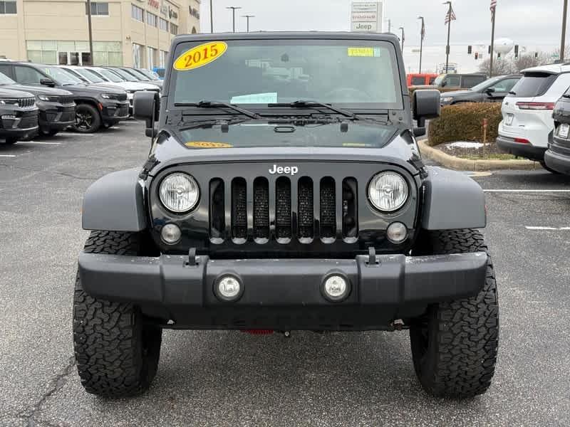 used 2015 Jeep Wrangler car, priced at $17,485