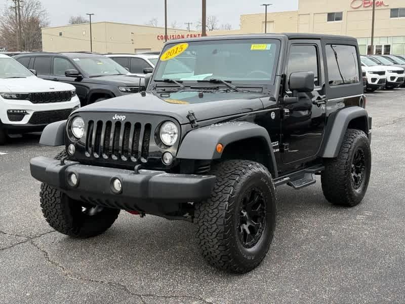 used 2015 Jeep Wrangler car, priced at $17,485