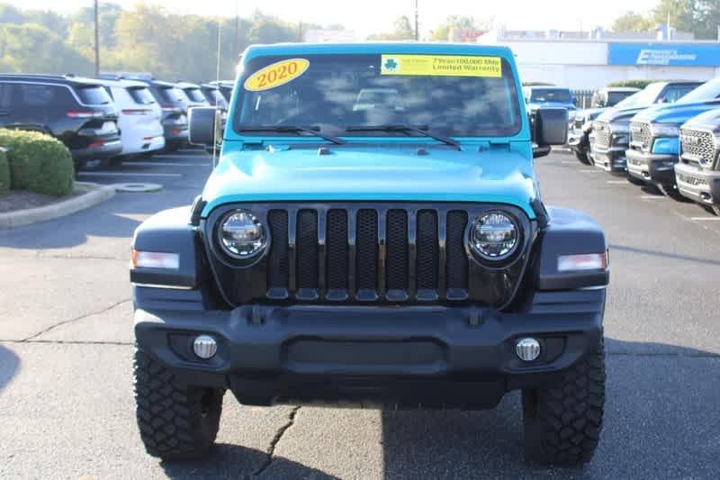 used 2020 Jeep Wrangler car, priced at $30,985