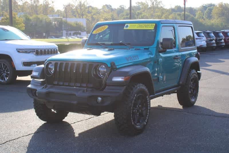 used 2020 Jeep Wrangler car, priced at $30,985