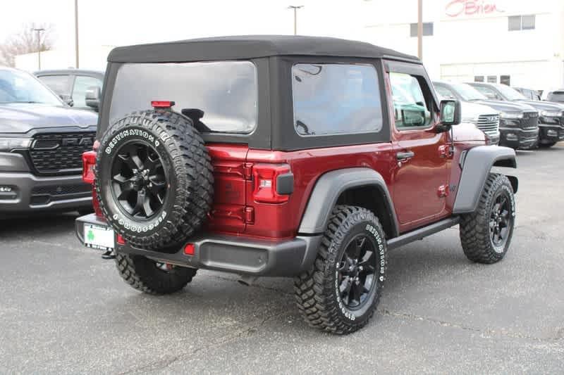 used 2021 Jeep Wrangler car, priced at $29,785