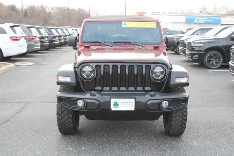 used 2021 Jeep Wrangler car, priced at $29,785