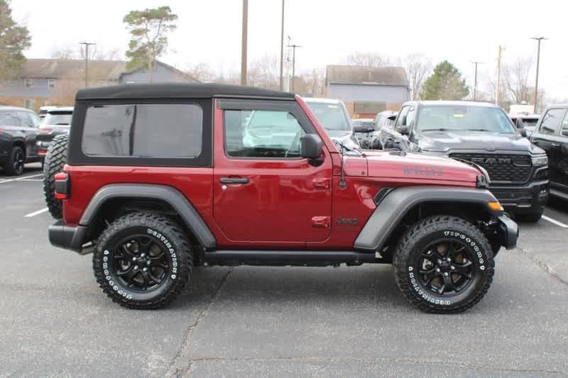 used 2021 Jeep Wrangler car, priced at $29,785