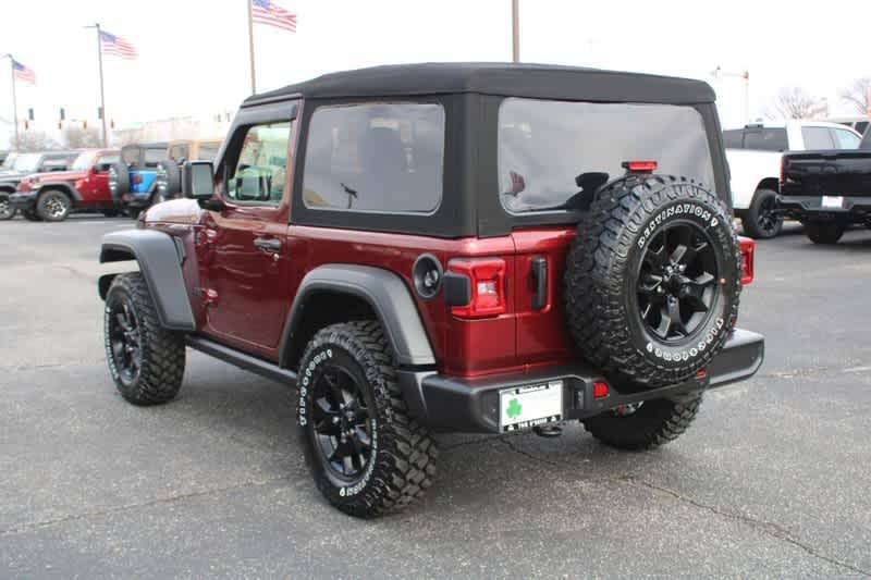 used 2021 Jeep Wrangler car, priced at $29,785