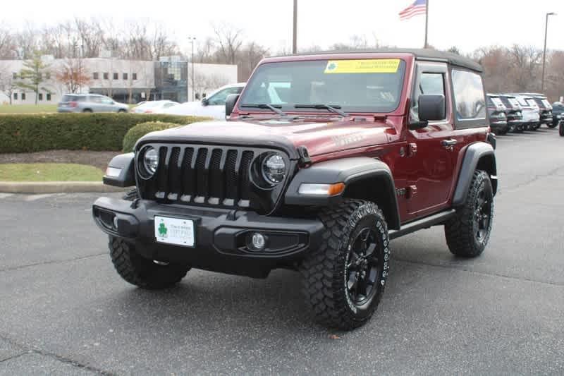 used 2021 Jeep Wrangler car, priced at $29,785