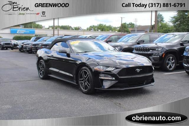 used 2019 Ford Mustang car, priced at $21,498