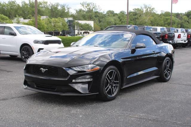 used 2019 Ford Mustang car, priced at $21,498