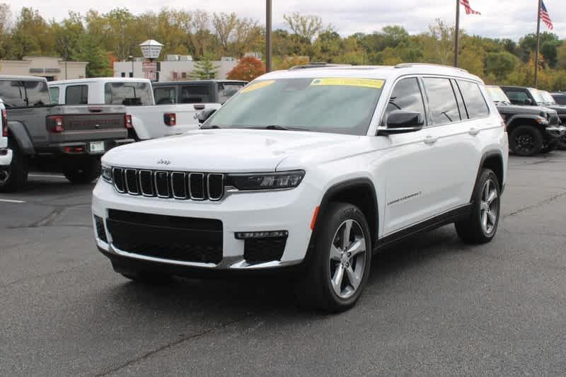 used 2021 Jeep Grand Cherokee L car, priced at $36,485