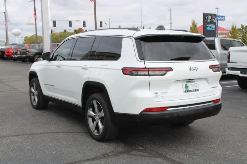 used 2021 Jeep Grand Cherokee L car, priced at $36,485