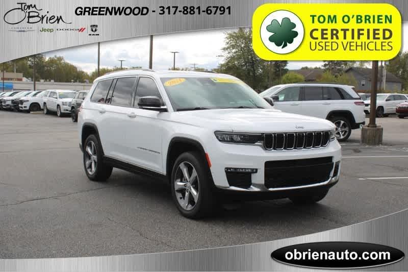 used 2021 Jeep Grand Cherokee L car, priced at $36,485