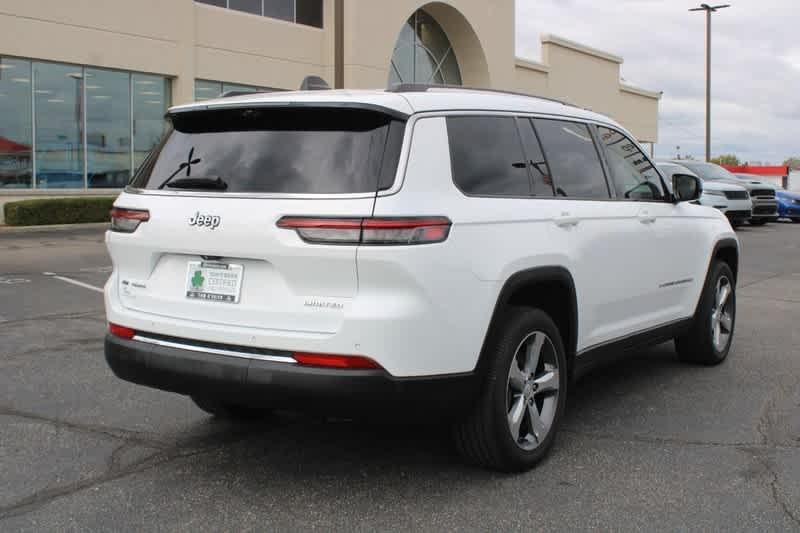 used 2021 Jeep Grand Cherokee L car, priced at $36,485