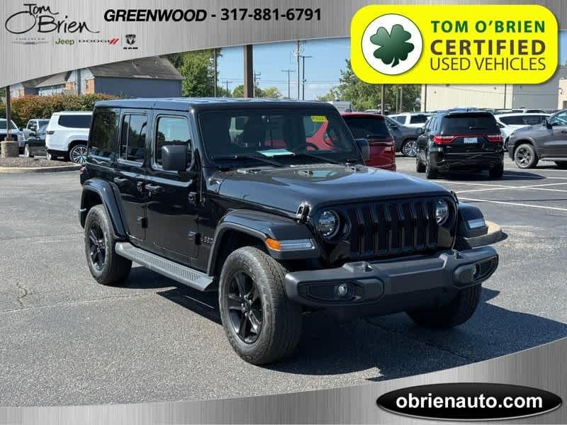 used 2021 Jeep Wrangler Unlimited car, priced at $36,988