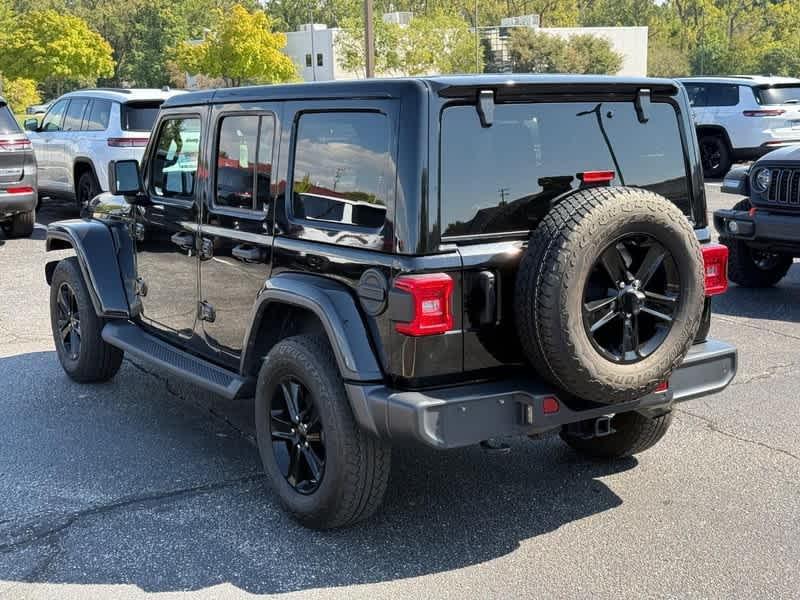 used 2021 Jeep Wrangler Unlimited car, priced at $34,485