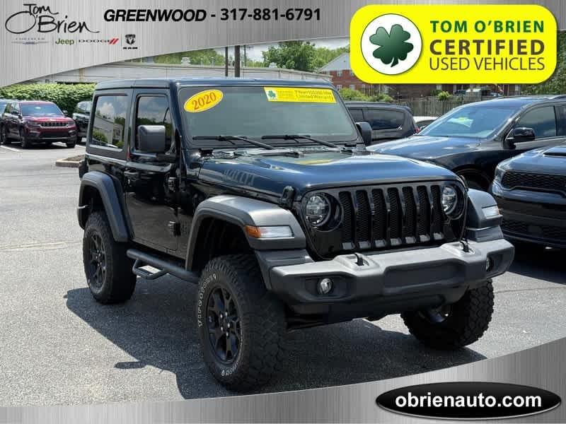 used 2020 Jeep Wrangler car, priced at $29,988