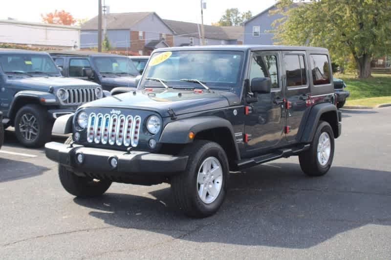 used 2018 Jeep Wrangler JK Unlimited car, priced at $19,798