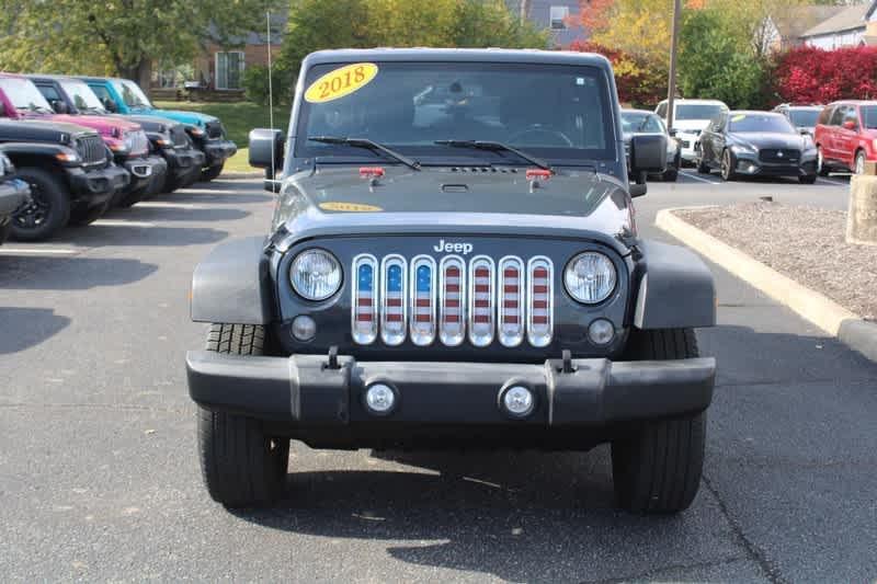 used 2018 Jeep Wrangler JK Unlimited car, priced at $22,485