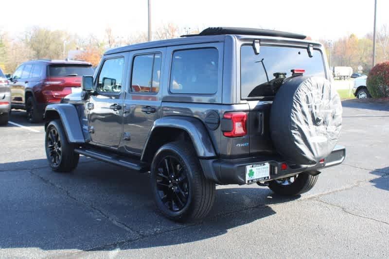 used 2021 Jeep Wrangler Unlimited 4xe car, priced at $34,785