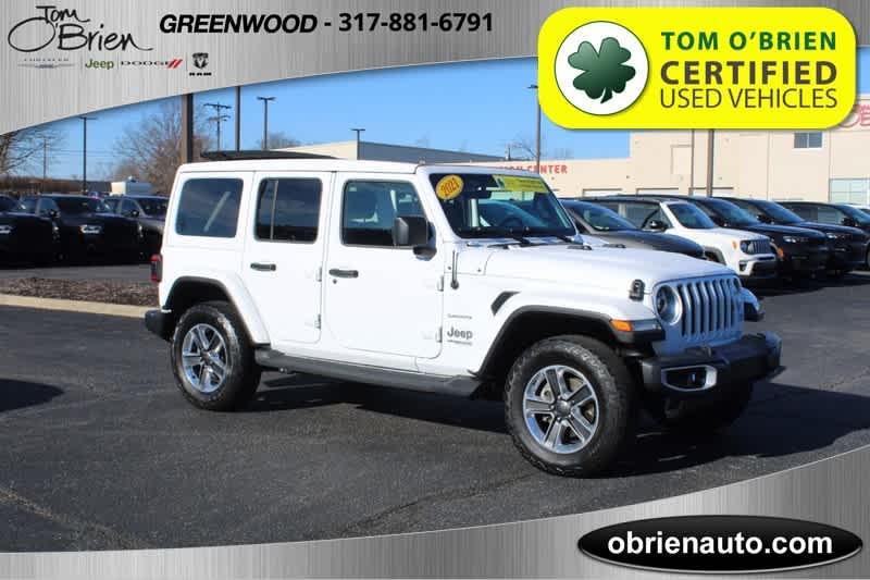 used 2021 Jeep Wrangler Unlimited car, priced at $35,498
