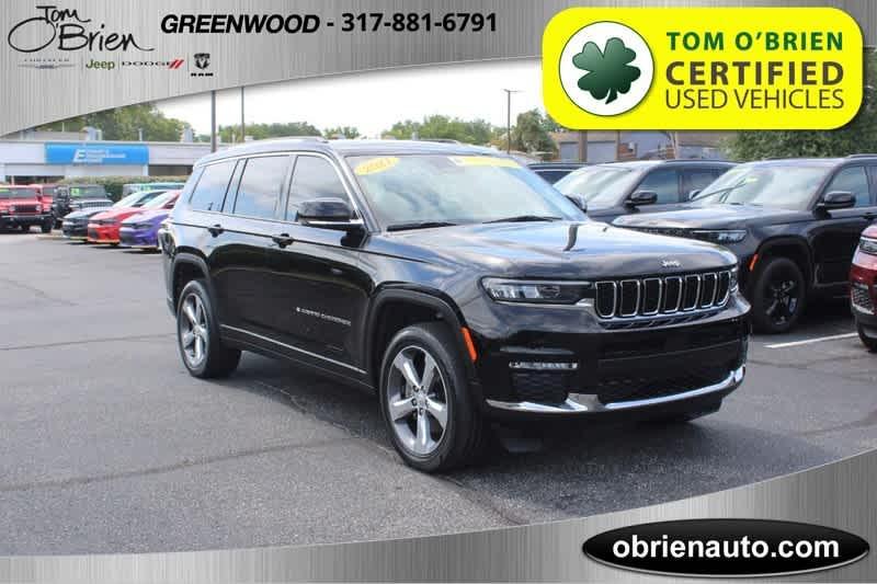 used 2021 Jeep Grand Cherokee L car, priced at $34,485