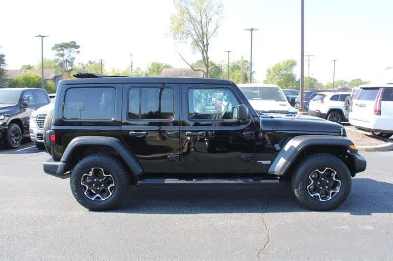 used 2021 Jeep Wrangler Unlimited car, priced at $35,485