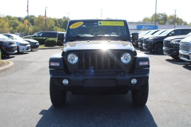 used 2021 Jeep Wrangler Unlimited car, priced at $35,485