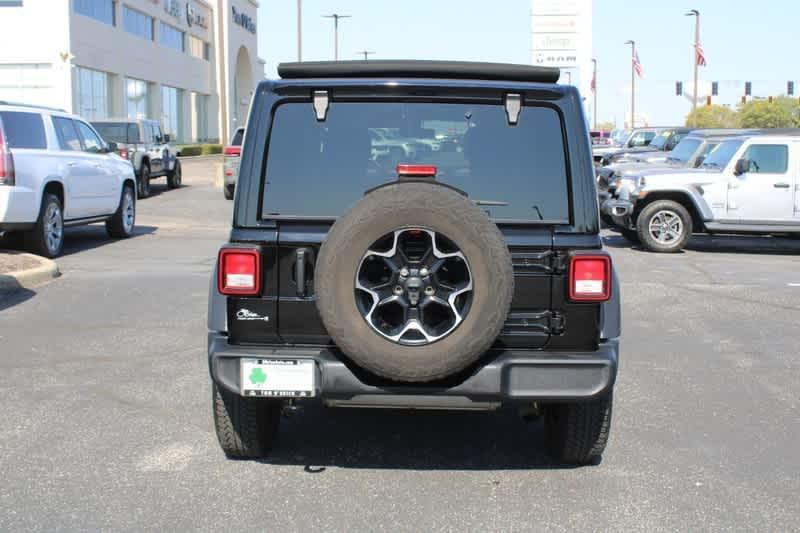 used 2021 Jeep Wrangler Unlimited car, priced at $35,485