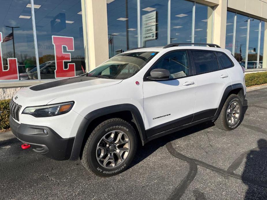 used 2021 Jeep Cherokee car, priced at $26,988