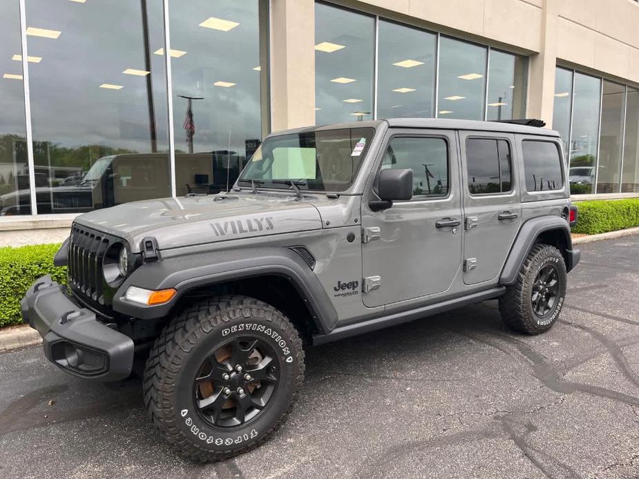 used 2021 Jeep Wrangler Unlimited car, priced at $37,988