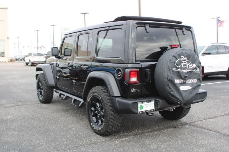 used 2021 Jeep Wrangler Unlimited car, priced at $35,385