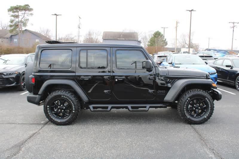 used 2021 Jeep Wrangler Unlimited car, priced at $35,385