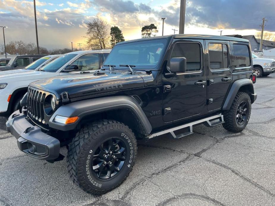 used 2021 Jeep Wrangler Unlimited car, priced at $35,988