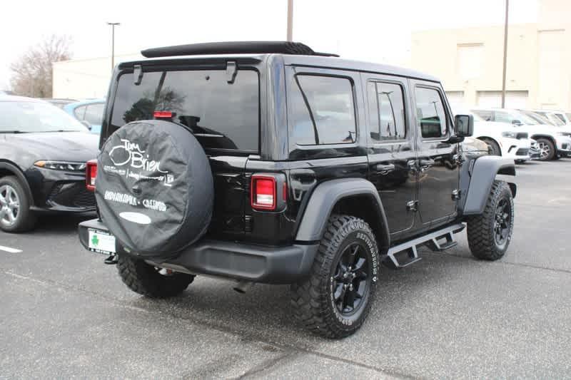 used 2021 Jeep Wrangler Unlimited car, priced at $35,385