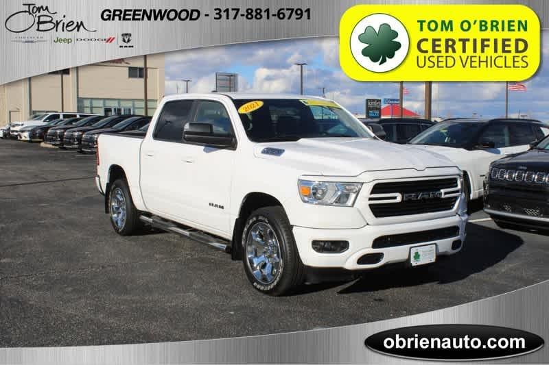 used 2021 Ram 1500 car, priced at $36,988