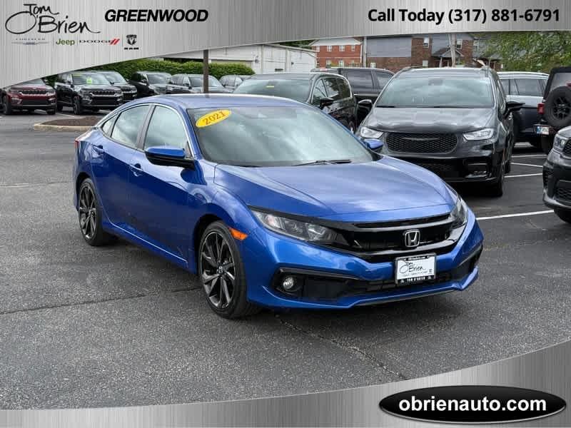 used 2021 Honda Civic car, priced at $22,988