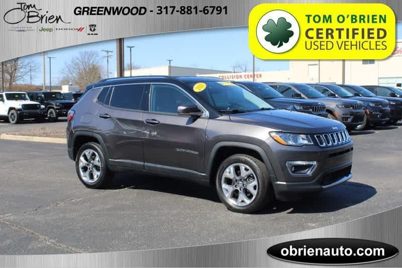 used 2021 Jeep Compass car, priced at $24,785