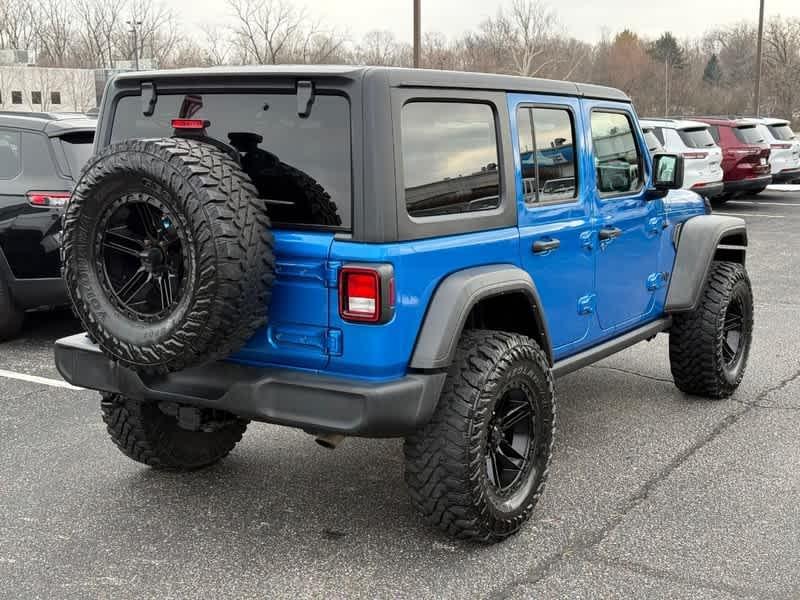 used 2022 Jeep Wrangler Unlimited car, priced at $29,985