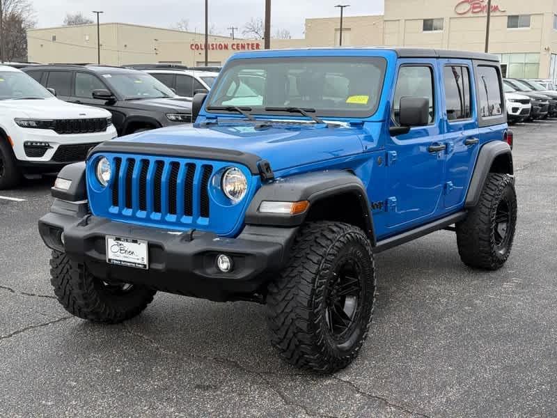 used 2022 Jeep Wrangler Unlimited car, priced at $29,985