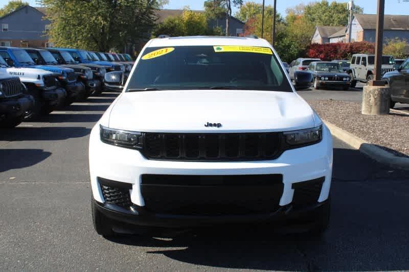 used 2021 Jeep Grand Cherokee L car, priced at $35,998