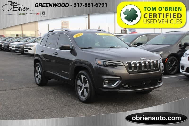 used 2021 Jeep Cherokee car, priced at $23,488