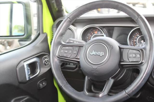 used 2021 Jeep Wrangler Unlimited car, priced at $33,998