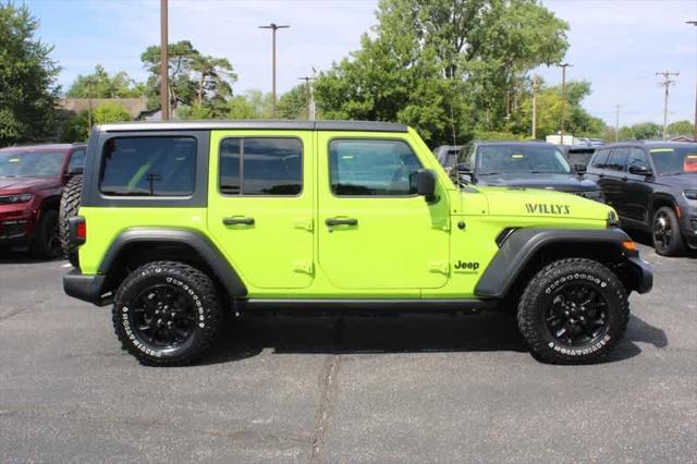 used 2021 Jeep Wrangler Unlimited car, priced at $33,998