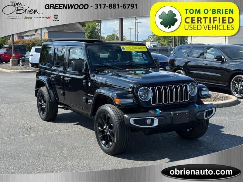 used 2024 Jeep Wrangler 4xe car, priced at $39,485