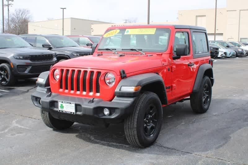 used 2021 Jeep Wrangler car, priced at $26,785