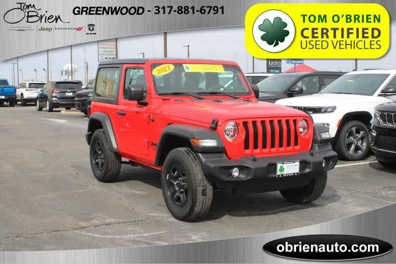 used 2021 Jeep Wrangler car, priced at $26,785