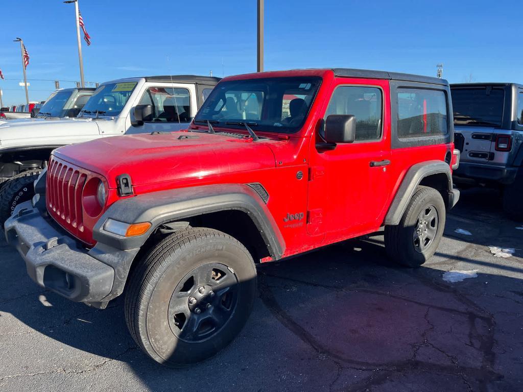 used 2021 Jeep Wrangler car, priced at $26,988