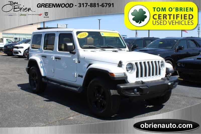 used 2021 Jeep Wrangler Unlimited car, priced at $37,985