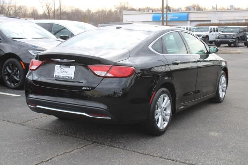 used 2015 Chrysler 200 car, priced at $11,485