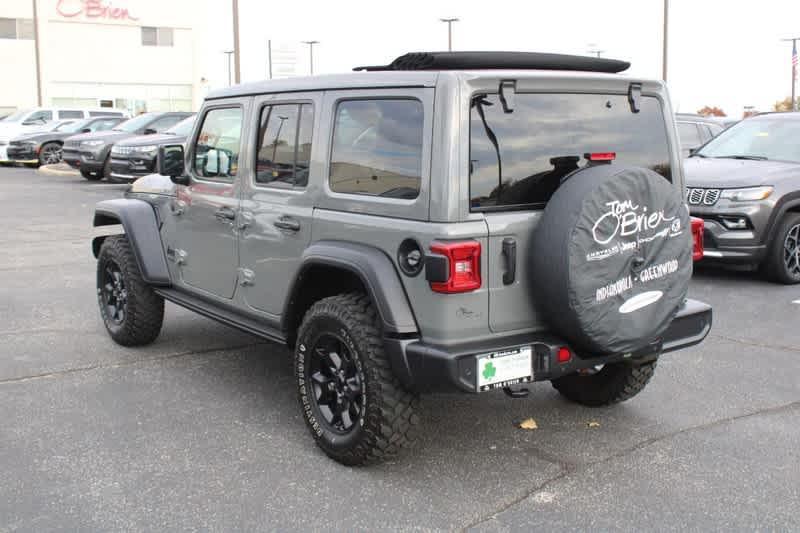 used 2022 Jeep Wrangler Unlimited car, priced at $38,985